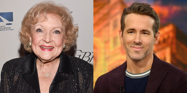 Betty White (left) and Ryan Reynolds (right) enjoyed a playful fake feud on the set of 'The Proposal.'