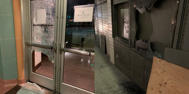 Protesters in Seattle damaged a local courthouse and vandalized several sites in the city on Wednesday, police said.