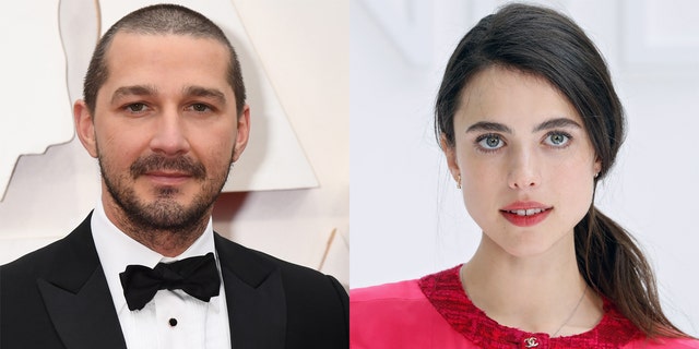 Shia LaBeouf (left) and Margaret Qualley (right) have separated amid the Transformer star's alleged abuse scandal.