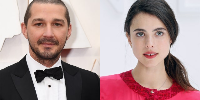 Shia LaBeouf (links) and Margaret Qualley (reg) have split up amid the 'Transformer' star's ongoing alleged abuse scandal.