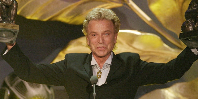 FILE - German illusionist Siegfried Fischbacher of the duo " Siegfried & Roy" died in January of 2021 at age 81.