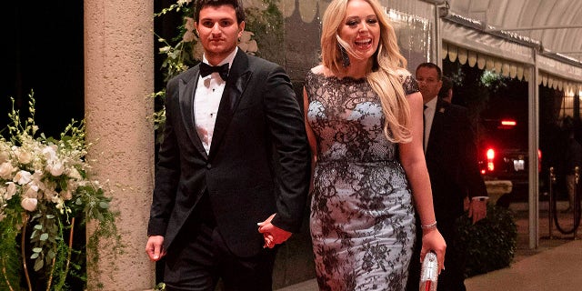 Tiffany Trump announced her engagement to Michael Boulos on Tuesday (JIM WATSON/AFP via Getty Images)
