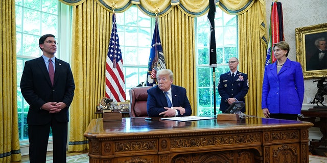 Biden Ditches Military Flags As Part Of Oval Office Makeover Fox News
