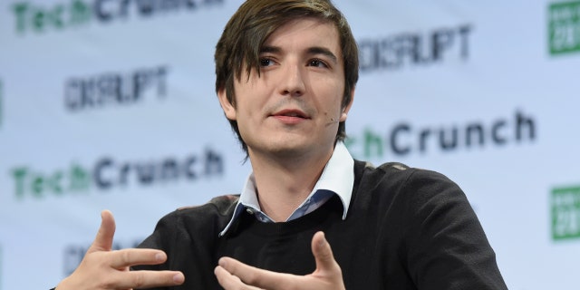 Co-founder and co-CEO of Robinhood Vladimir Tenev speaks onstage during TechCrunch Disrupt NY 2016 at Brooklyn Cruise Terminal on May 10, 2016 in New York City.