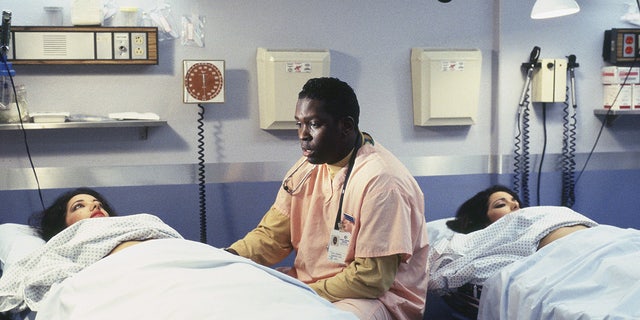 Deezer D as nurse Malik McGrath in a 1995 episode of 