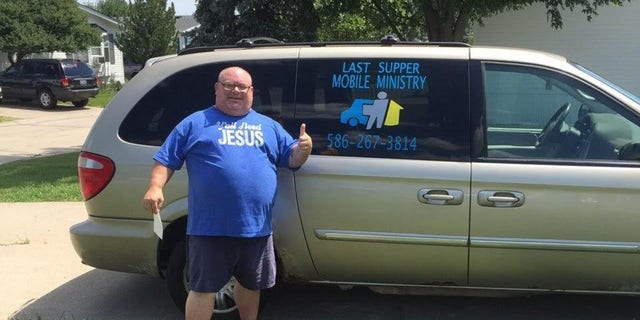 Derek Hill says the van he uses to operate the Last Supper Mobile Ministry has been stolen. The Roseland Police Department is now investigating.