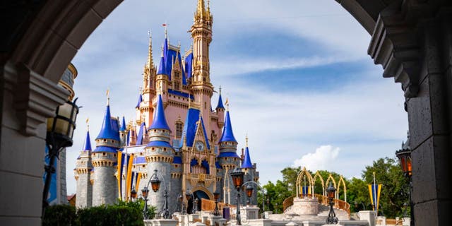 Cinderella Castle, the icon of Magic Kingdom Park at Walt Disney World Resort in Lake Buena Vista, Fla.