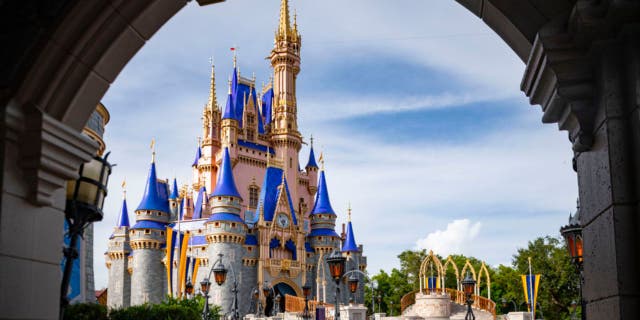 Cinderella Castle, the icon of Magic Kingdom Park at Walt Disney World Resort in Lake Buena Vista, Fla.