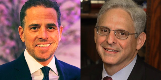 A federal investigation into Hunter Biden, left, will be addressed during Senate confirmation hearings for Merrick Garland, President Biden's nominee for U.S. attorney general, according to a spokesman for U.S. Sen. Chuck Grassley. (Getty Images)
