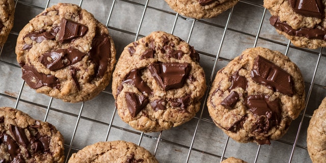 Cookies need to be completely cool to the touch before you store them.