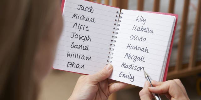 Most expecting parents choose a baby name before their child is born.