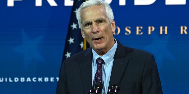 Council of Economic Advisors nominee Jared Bernstein speaks after US President-elect Joe Biden announced his economic team at The Queen Theatre in Wilmington, Delaware, on Dec. 1, 2020. (Photo by CHANDAN KHANNA/AFP via Getty Images)