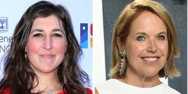 "Jeopardy!" has tapped several stars to fill in as guest host until a permanent replacement is named, including Mayim Bialik, left, and Katie Couric. (Associated Press)
