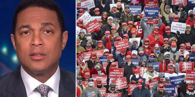 CNN host Don Lemon tied Trump voters to neo-Nazis and members of the Klu Klux Klan.