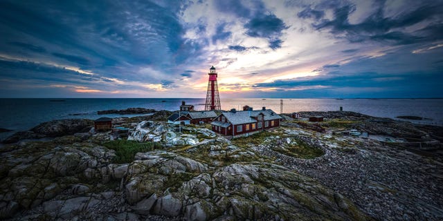 The Göteborg Film Festival is sending one person to the lighthouse island of Pater Noster (pictured) to watch 60 films in seven days.