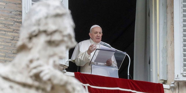 Pope Francis announced on Saturday that he planned to get a COVID-19 shot next week. (AP Photo/Andrew Medichini, File)