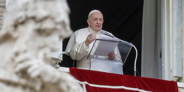 Pope Francis told a TV interviewer on Sunday that he would receive the coronavirus vaccine this week. (AP Photo/Andrew Medichini, file)