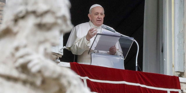 Pope Francis told a TV interviewer on Sunday that he would receive the coronavirus vaccine this week. (AP Photo/Andrew Medichini, file)