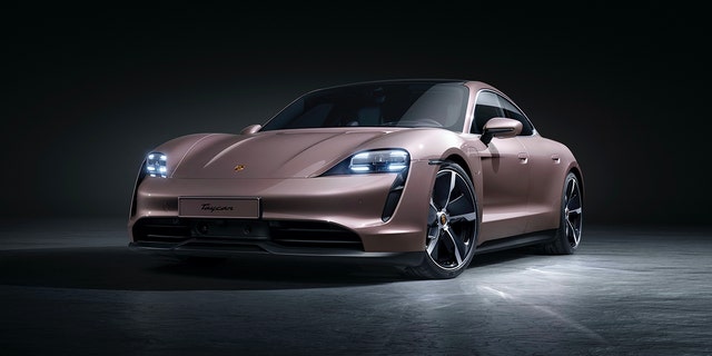 The Porsche Taycan is the brand's first electric car.