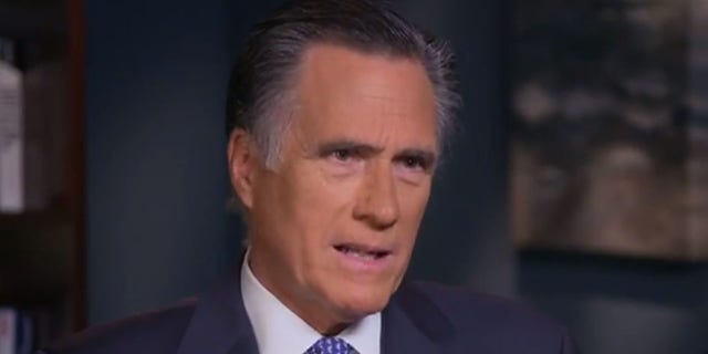 Sen. Mitt Romney, R-Utah, in an interview with Fox News Sunday's Chris Wallace.
