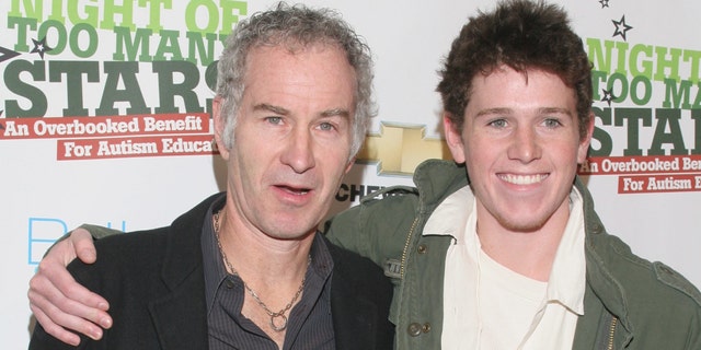 John McEnroe's son Sean married his girlfriend this past September.