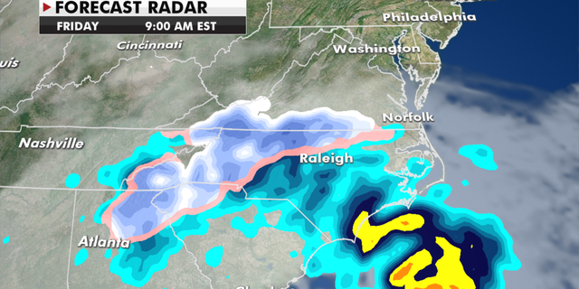 Fox News Weather Graphic