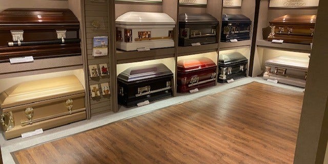 Funeral homes across the country turning grieving families away as they reach capacity in morgues.