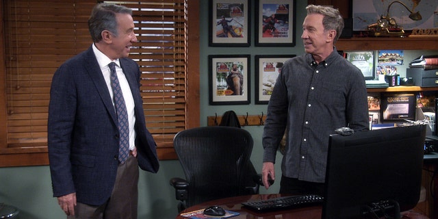 Tim Allen (playing dual roles) on 'Last Man Standing.'