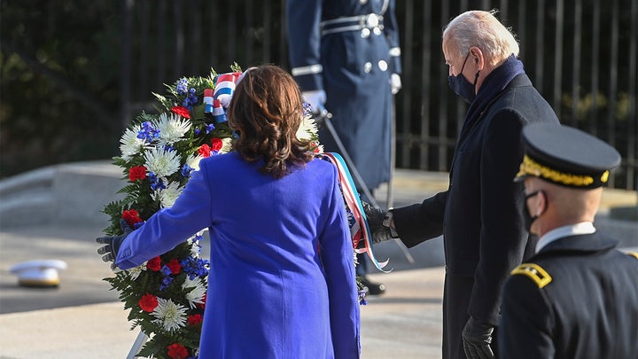 President Biden calls for an end to 'uncivil war' in inaugural address