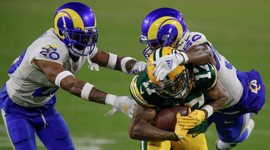 Packers' Davante Adams explains pregame trash-talk with Rams' Jalen Ramsey