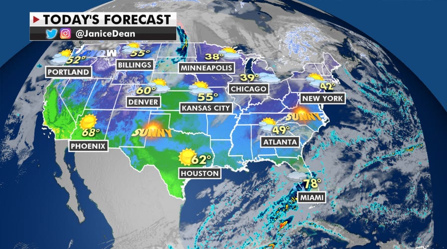 National Forecast, Jan. 13