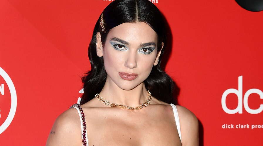 Dua Lipa rocks trendy cutout pants for 