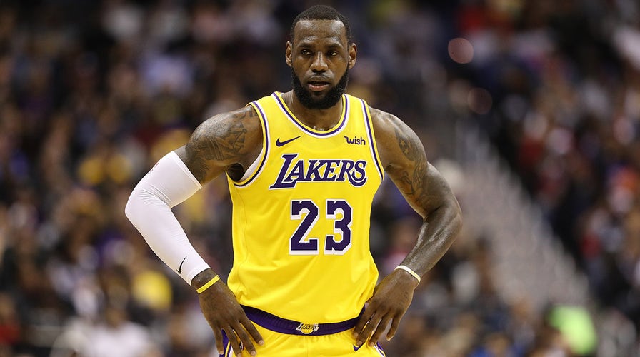 Lakers shop with lebron