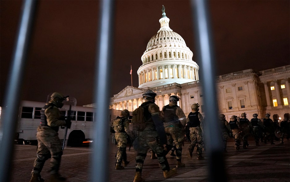 PHOTOS: Chaos Erupts On Capitol Hill During Electoral College Certification