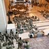 Hundreds of National Guard troops hold inside the Capitol Visitor Center to reinforce security at the Capitol in Washington, Wednesday, Jan. 13, 2021. (AP Photo/J. Scott Applewhite)