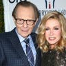 ,Television and radio host Larry King and actor Donna Mills attended Larry King's 60th Broadcasting Anniversary Event at HYDE Sunset: Kitchen + Cocktails on May 1, 2017, in West Hollywood, California. (Photo by Rich Fury/Getty Images)