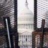 Security surrounds the U.S. Capitol in Washington, Friday, Jan. 15, 2021, ahead of the inauguration of President-elect Joe Biden and Vice President-elect Kamala Harris.