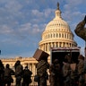 .Members of the National Guard unload supplies outside the U.S. Capitol on Jan. 14, 2021. in Washington, DC. Security has been increased throughout Washington following the breach of the U.S. Capitol and leading up to the presidential inauguration. (Stefani Reynolds/Getty Images)