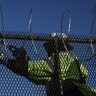 .Workers put concertina razor wire along the top of the 8-foot "non-scalable" fence that surrounds the U.S. Capitol the day after the House of Representatives voted to impeach President Donald Trump for the second time Jan. 14, 2021, in Washington, DC. Thousands of National Guard troops have been activated to protect the nation's capital against threats surrounding President-elect Joe Biden’s inauguration and to prevent a repeat of last week’s deadly insurrection at the U.S. Capitol. (Photo by Chip Somodevilla/Getty Images)