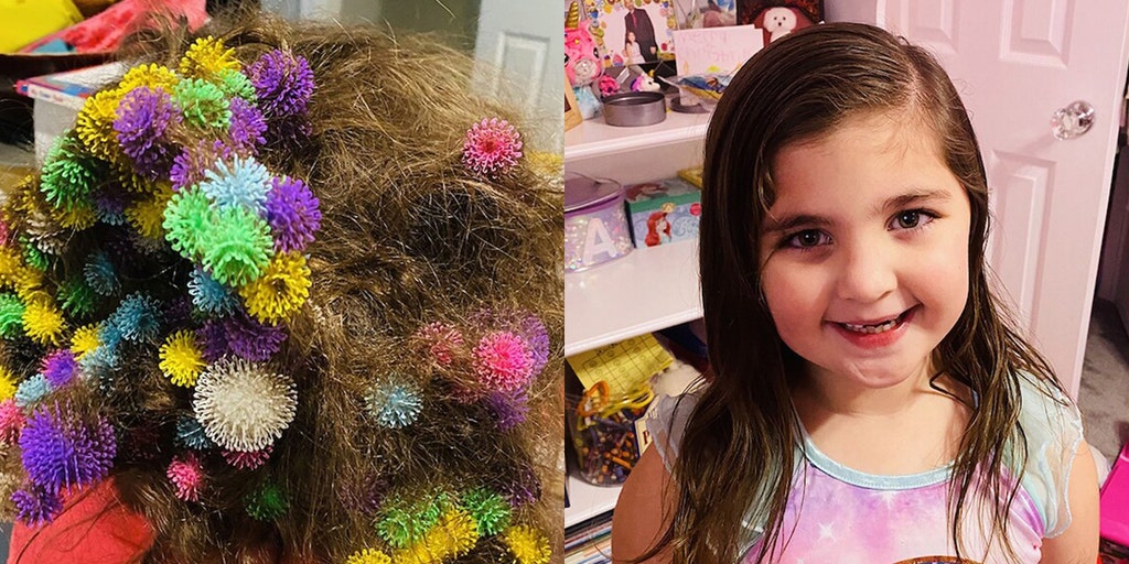This mom spent 20 hours removing 150 'Bunchems' toys from her daughter's  hair