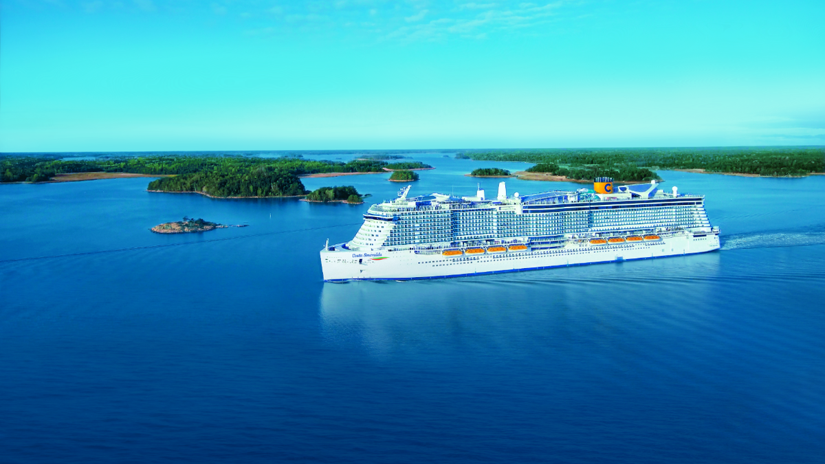 Costa Cruises plans to have its flagship Costa Smeralda resume operations next month.
