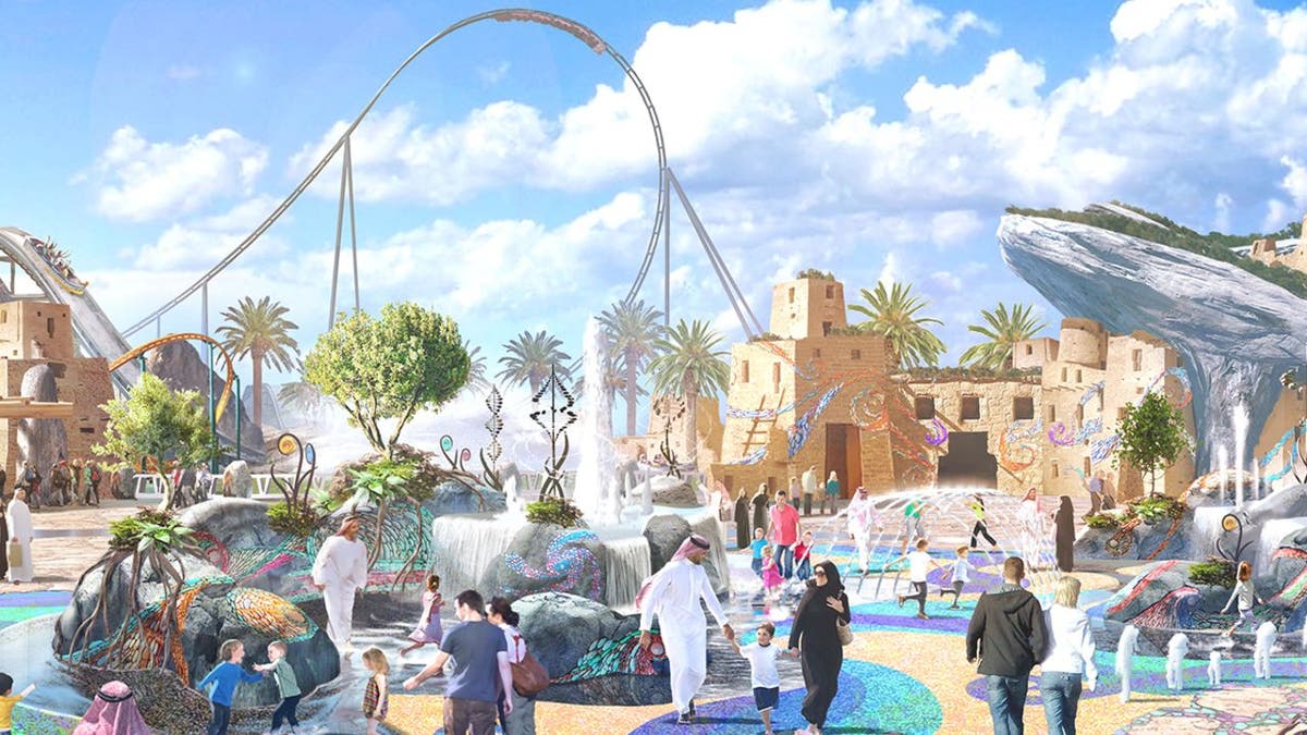 The 79-acre park will include 28 rides plus other attractions like sports arenas and concert venues.