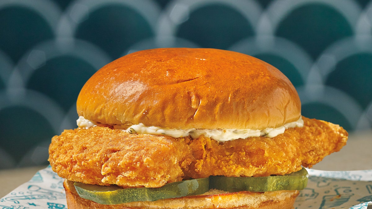 Popeyes is debuting its new Cajun Flounder Sandwich on Thursday. 