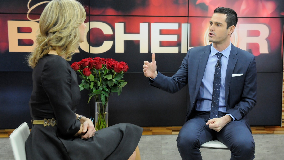 Ben Higgins of ABC's "The Bachelor" is a guest on "Good Morning America," in 2015.