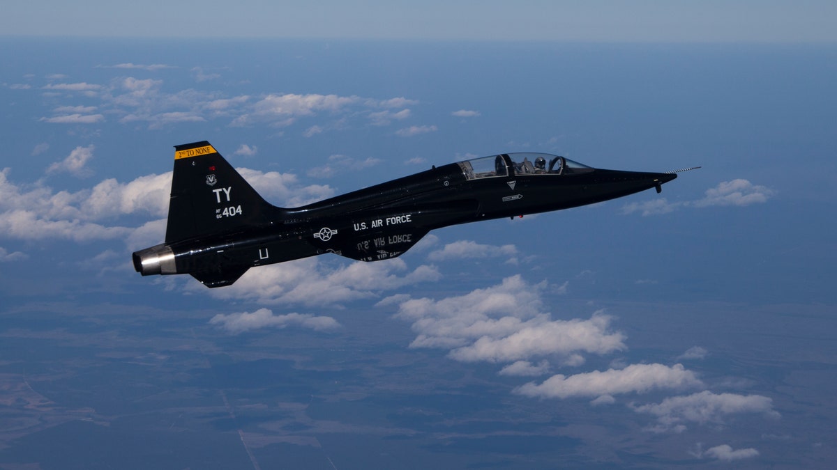 T-38 in flight