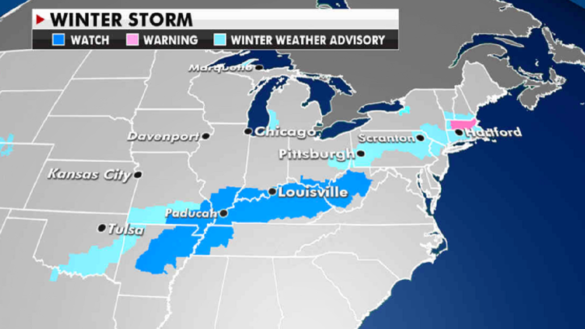 Winter Weather Is Gripping Most Of US As East Coast To Face Another ...