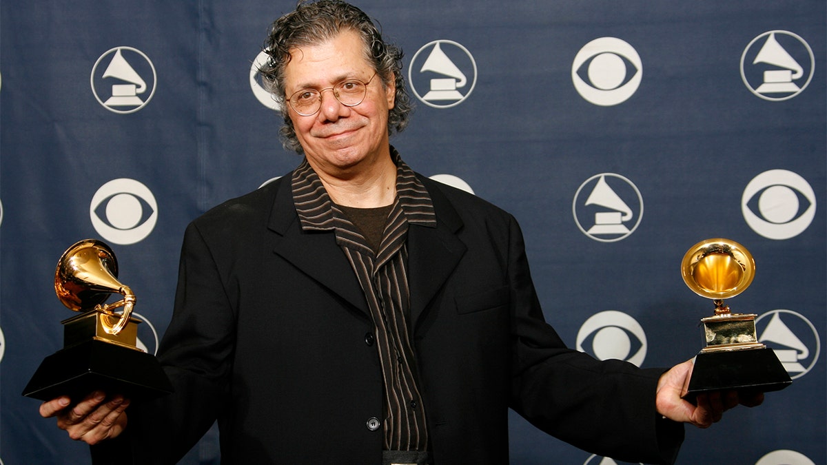 FILE - Chick Corea has died. He was 79. (AP Photo/Kevork Djansezian, File)