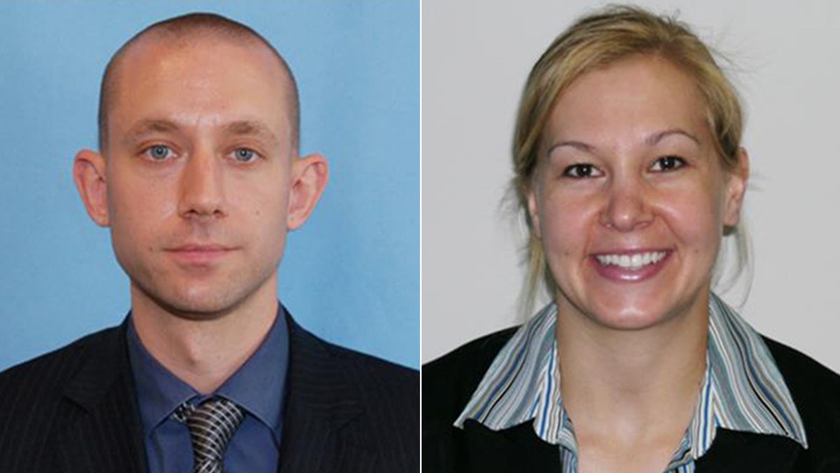 FBI special agents Daniel Alfin, 36, and Laura Schwartzenberger, 43, were killed in the early-morning shooting on Feb. 2, 2021. Three others were hurt, two of them seriously.