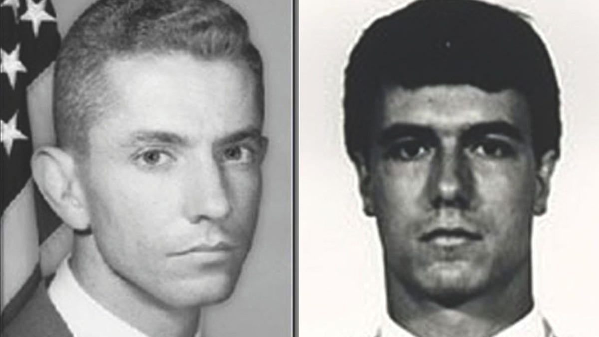 Special Agents Benjamin Grogan, 53, and Jerry Dove, 30, were killed by a pair of wanted murderers and robbers.