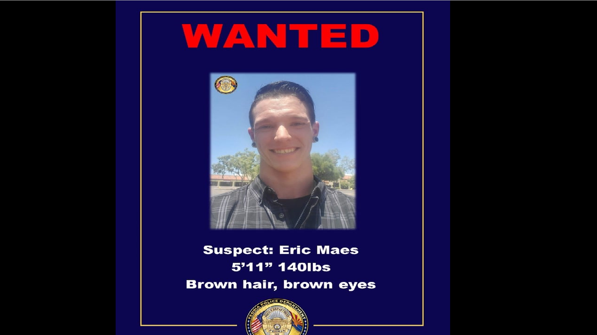 Eric Maes is being sought by police. (Peoria Police Department)